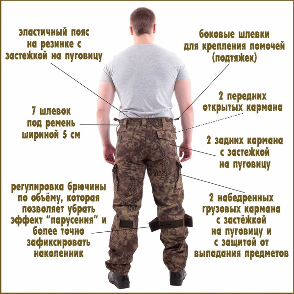 Костюм KE Tactical Снайпер-2 (рип-стоп) multicam black