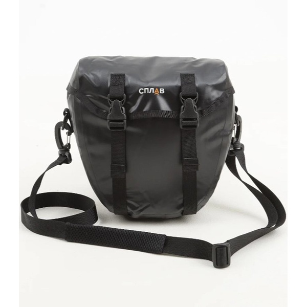 Сумка поясная Сплав герметичная средняя v.2 чёрный