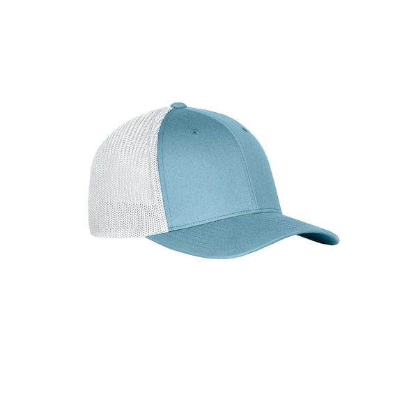 Бейсболка FHM Mark голубой-белый
