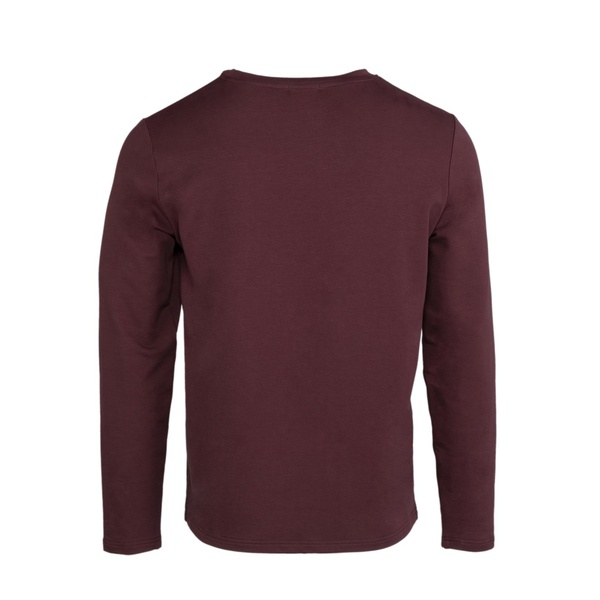 Лонгслив FHM Wave Terry бордовый