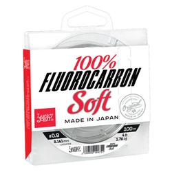 Леска монофильная Lucky John Fluorocarbon Soft 100/018