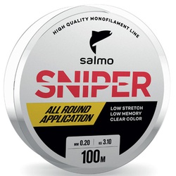 Леска монофильная Salmo Sniper Clear 100/027