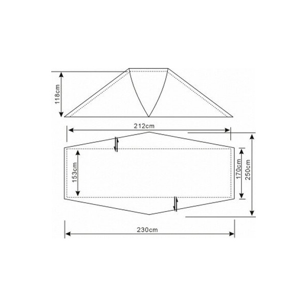 Палатка Campus Compact Plus 2