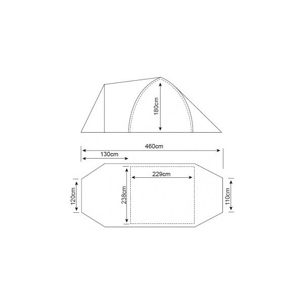 Палатка Campus Sumatra 4