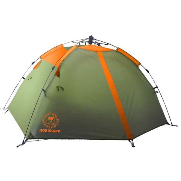 Палатка NordKapp Vuokka 2 Зелёный\оранжевый