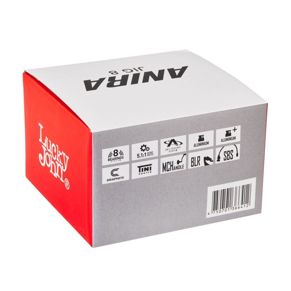 Катушка безынерционная Lucky John Anira Jig 8 4500FD