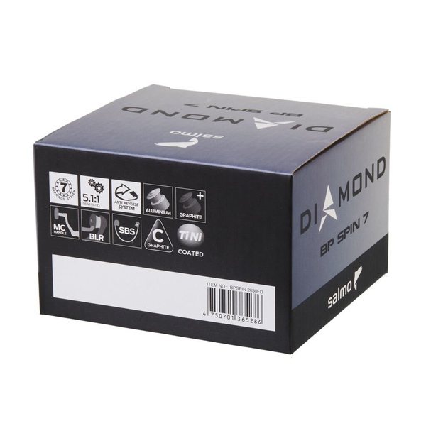 Катушка безынерционная Salmo Diamond BP Spin 7 3000FD