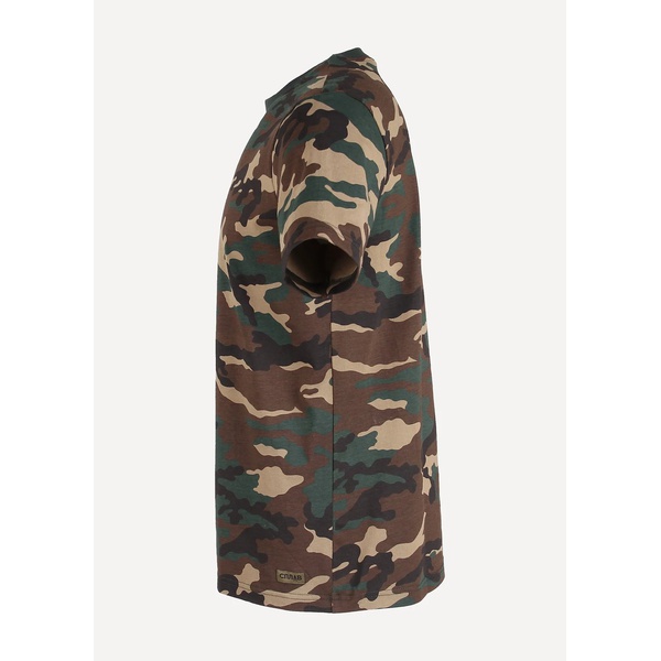 Футболка Сплав камуфлированная лес