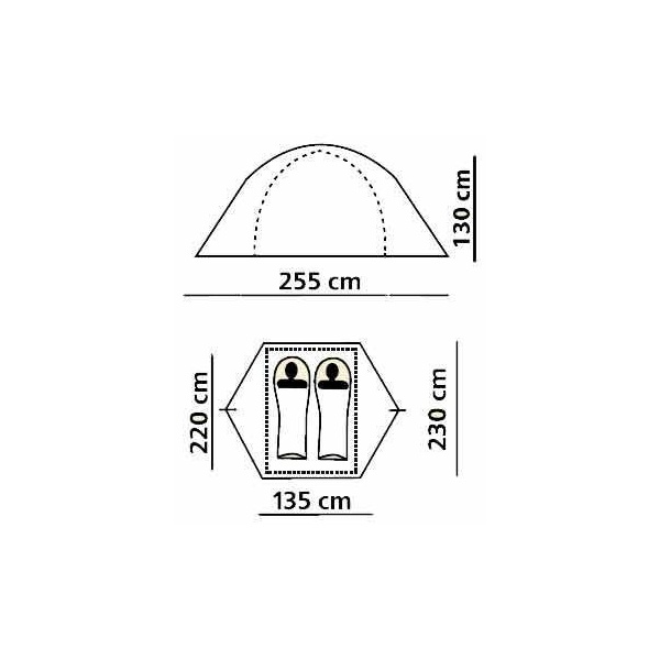 Палатка Canadian Camper Orix 2 royal