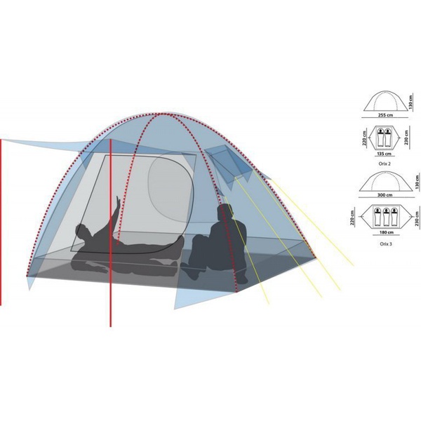 Купить палатку Canadian Camper Orix 2 (цвет royal дуги 8,5)