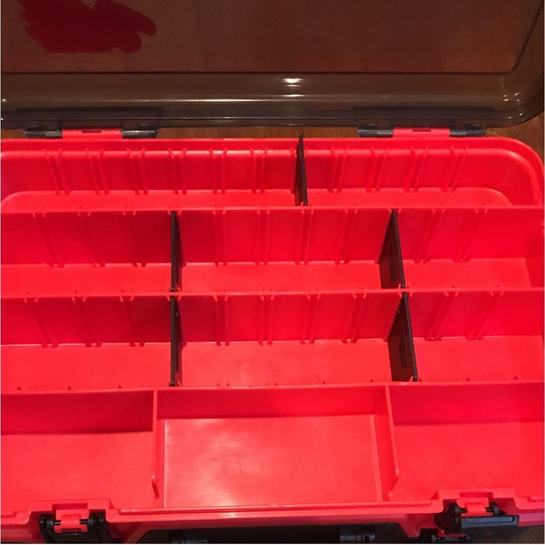 Ящик рыболовный Meiho Versus VS-3070 красный/чёрный