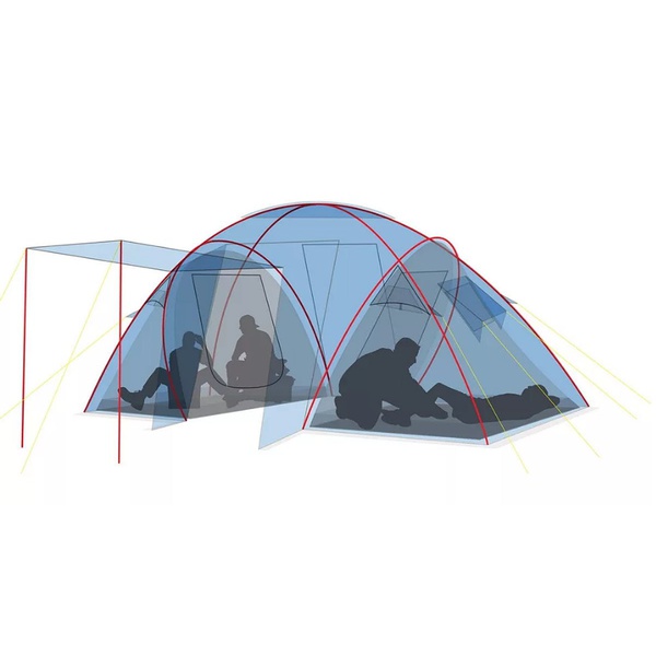 Палатка Canadian Camper Sana 4 Plus forest