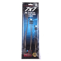 Поводки стальные Lucky John Pro Series SSW AFW 7х7 9-12-18 кг/20-25-30 см (30 шт)