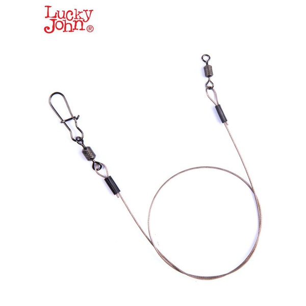 Поводки стальные Lucky John Pro Series SSW AFW 7х7 9-12-18 кг/20-25-30 см (30 шт)