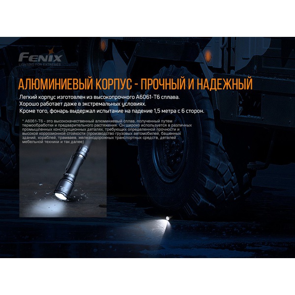 Фонарь Fenix TK06 Cree SST20 L4