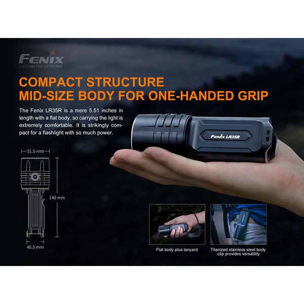 Фонарь Fenix LR35R