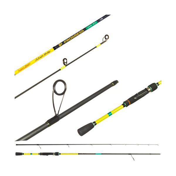 Удилище спиннинговое Lucky John Progress Jig V2 37 2.74