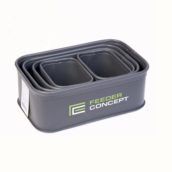 Ёмкость для прикормки и насадки Feeder Concept 01 Eva набор 3 шт