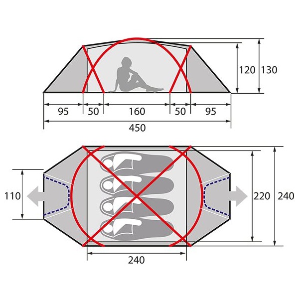 Палатка Splav Dolomite