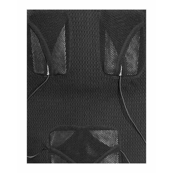 Фуфайка шерстяная с подогревом RedLaika Arctic Merino Wool RL-TM-04 чёрный, 3 USB модуля без Power Bank