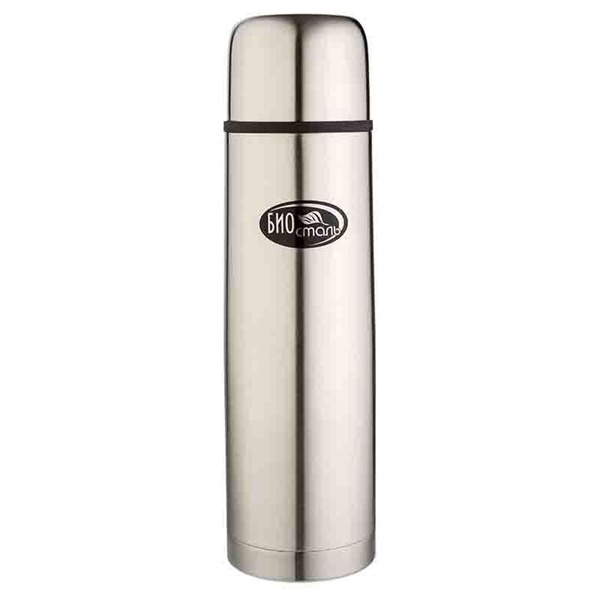 Термос Biostal NB-1000 (узкая горловина) стальной, 1 л
