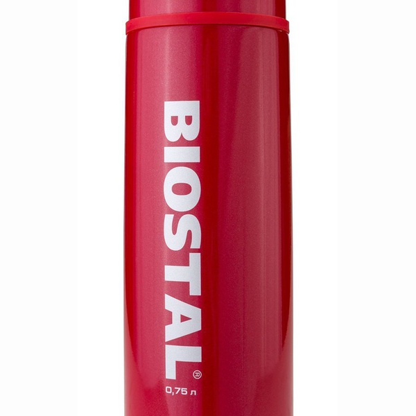 Термос Biostal Fler NB-750C красный, 0,75 л