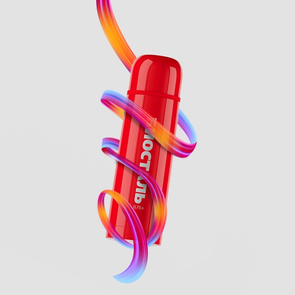 Термос Biostal Fler NB-750C красный, 0,75 л