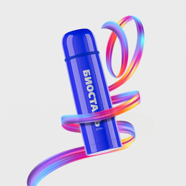 Термос Biostal Fler NB-750C синий, 0,75 л