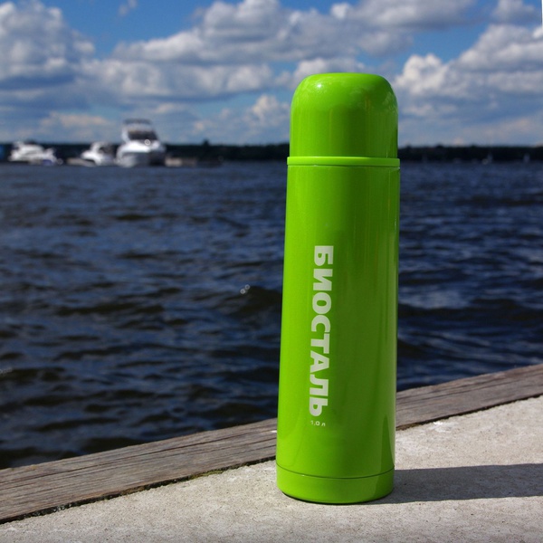 Термос Biostal Fler NB-1000C зелёный, 1 л