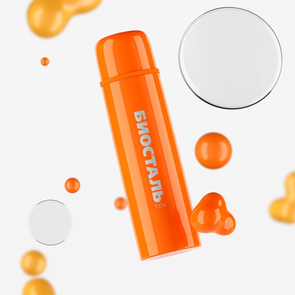 Термос Biostal Fler NB-1000C оранжевый, 1 л