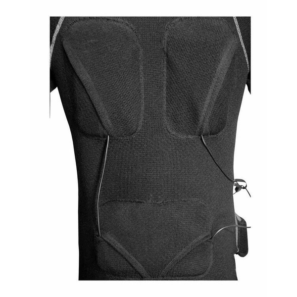 Фуфайка шерстяная с подогревом RedLaika Arctic Merino Wool RL-TM-31 чёрный, 6-22 часа (4400 mAh)