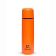 Термос Арктика 102-500 пластиковый корпус оранжевый, 0,5 л. Фото 1