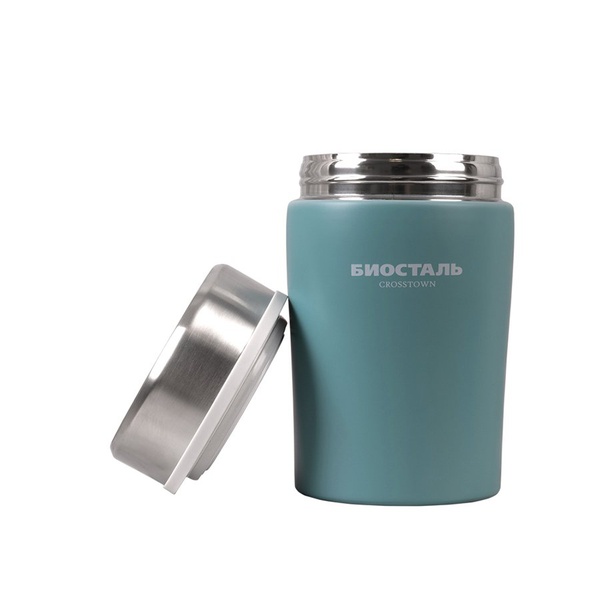 Термос Biostal Crosstown бирюзовый, 0,5 л
