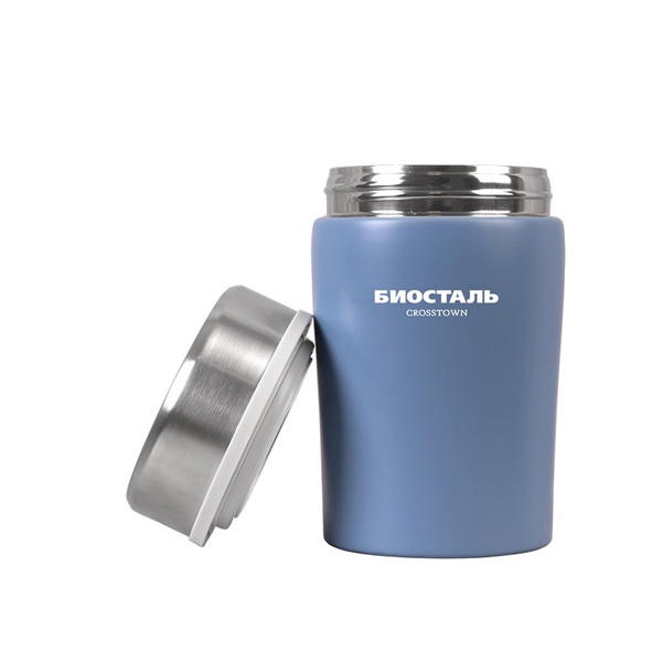 Термос Biostal Crosstown синий, 0,5 л