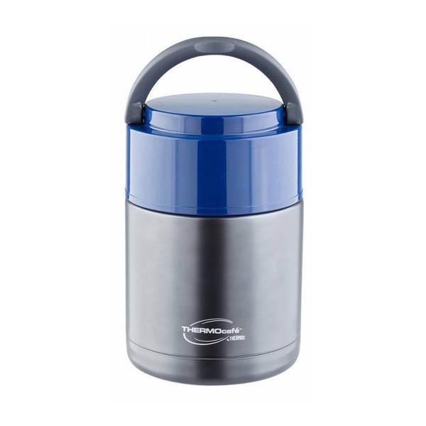 Термос ThermoCafe by Thermos TS-3506 голубой, 0,8 л