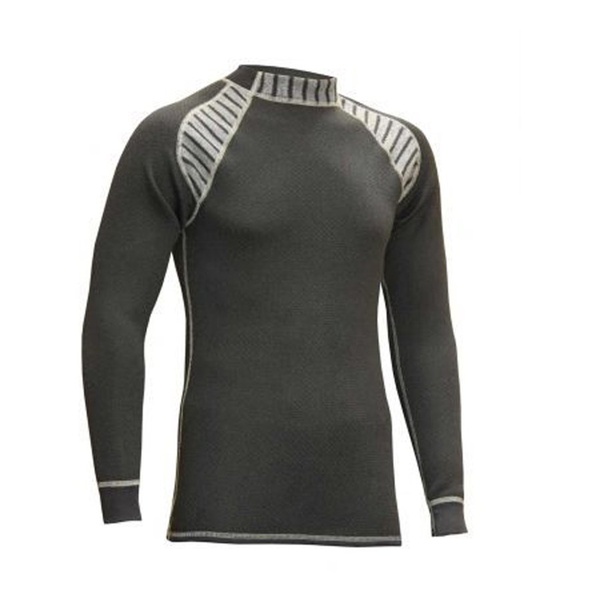 Фуфайка с подогревом RedLaika Arctic Merino Wool RL-TM-21 чёрный, до 8 часов (2600 mAh, с клипсой)