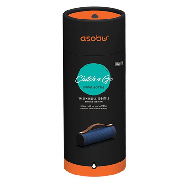 Термос-бутылка Asobu Clutch N Go белый, 0,41 л