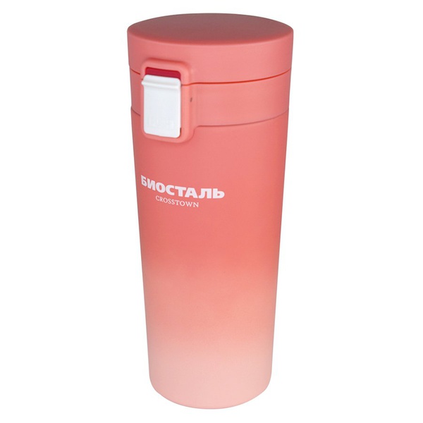 Термокружка Biostal Crosstown NMT-400Z коралловый, 0,4 л