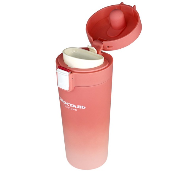 Термокружка Biostal Crosstown NMT-400Z коралловый, 0,4 л