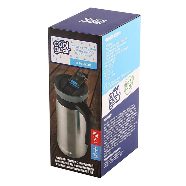 Термокружка Coolgear Java 0,4 л