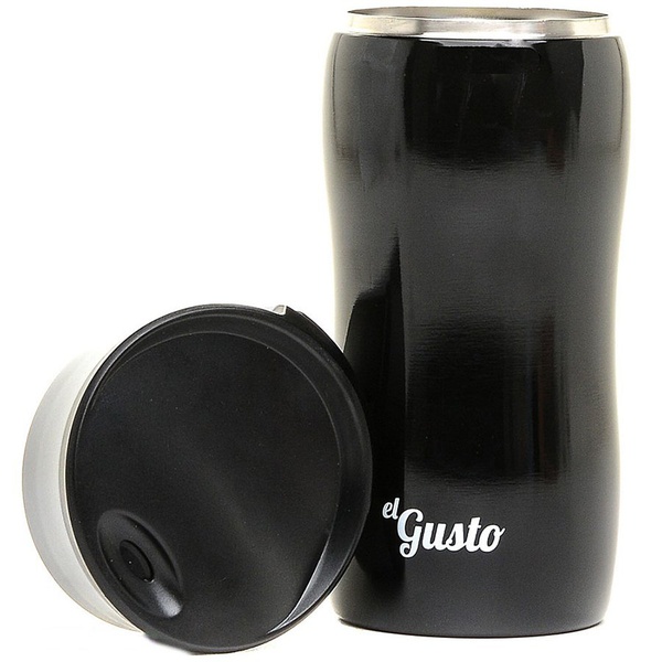 Термокружка El Gusto Corsa чёрный, 0,35 л