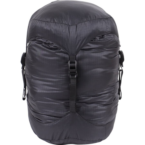 Мешок компрессионный Сплав из силиконки 4 стропы 18×40 чёрный