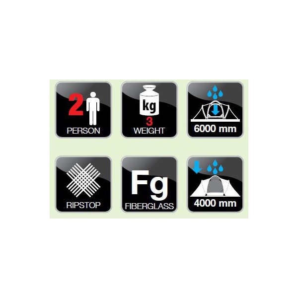 Палатка Norfin Roach 2