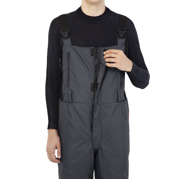 Полукомбинезон RedLaika с подогревом серый, 5 USB модулей, 6000 mAh