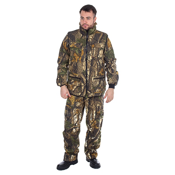 Костюм Huntsman Тайга-3, летний Светлый лес, тк. твил пич