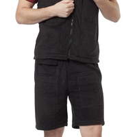 Флисовые шорты с подогревом RedLaika RL-04 чёрный, 8-30 часов (6000 mAh)
