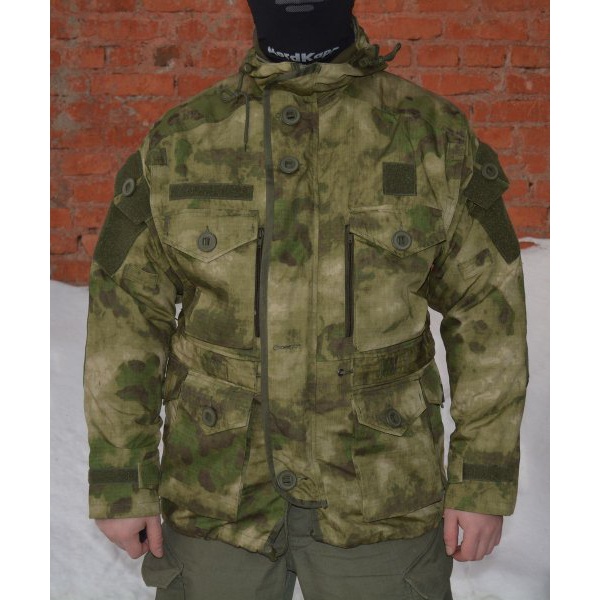Куртка Гарсинг ГРУ (рип-стоп, с накладками из нейлона) Camo A-FG