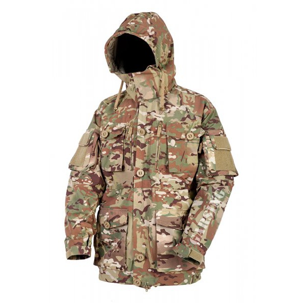 Куртка Гарсинг Панцирь (мембрана, с клапанами вентиляции) multicam