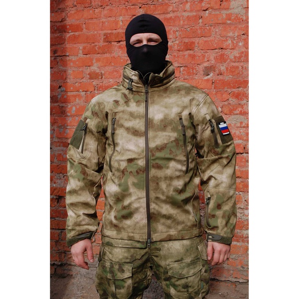 Куртка Гарсинг Оперативник (Soft Shell) camo A-FG
