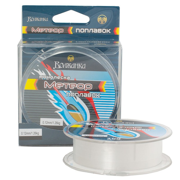 Леска Волжанка Метеор Поплавок 100м/0,12мм